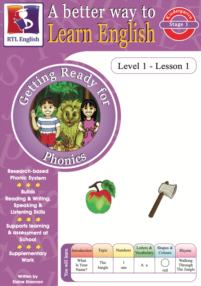 RTL English Level 1, Book 1 cover