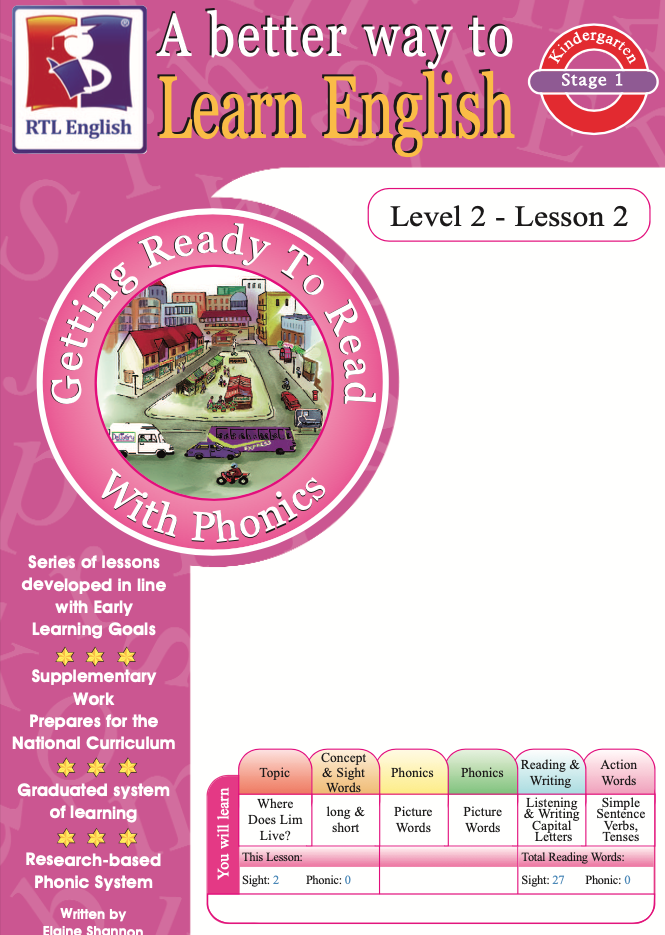 RTL English Level 2, Book 2 cover