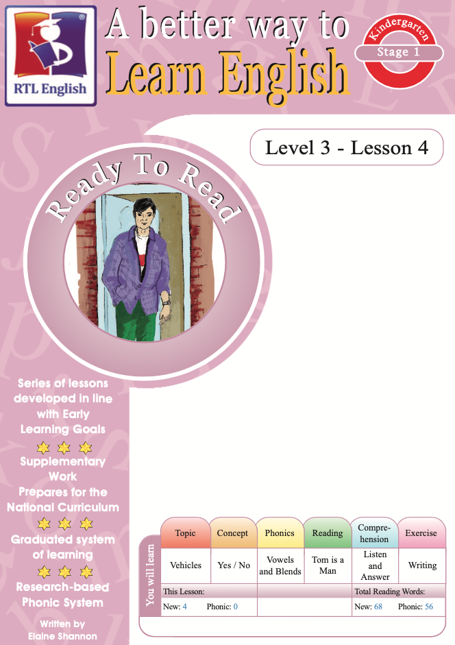 RTL English Level 3, Book 4 cover