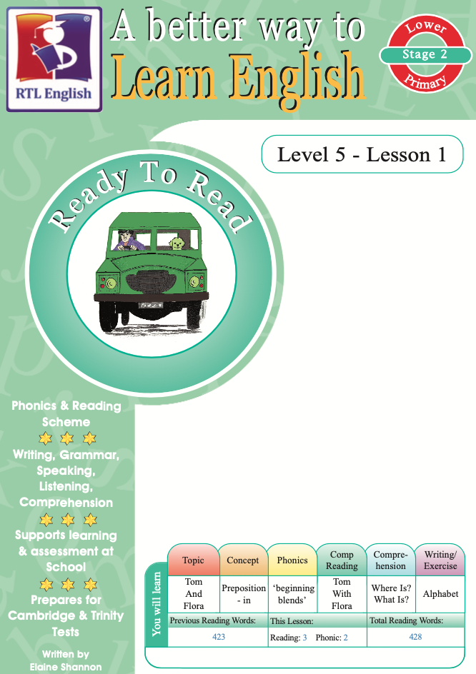 RTL English Level 5, Book 1 cover