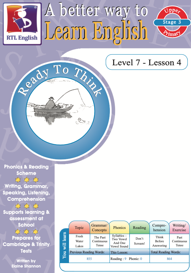 RTL English Level 7, Book 4 cover